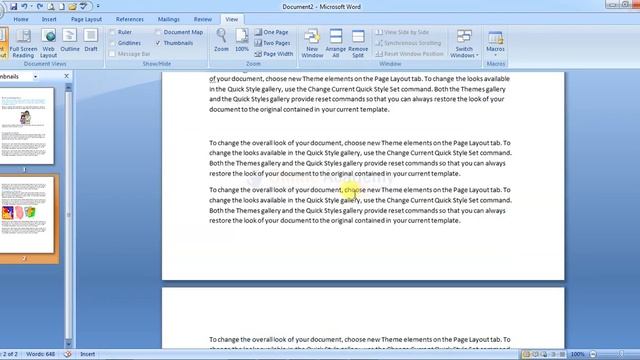 Document Views, Show Hide, Zoom, Window and Macros in Microsoft Word смотреть онлайн