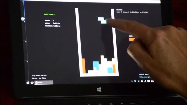 PENTIX - "touchable" remake of a classic MS-DOS game for Windows OS смотреть онлайн