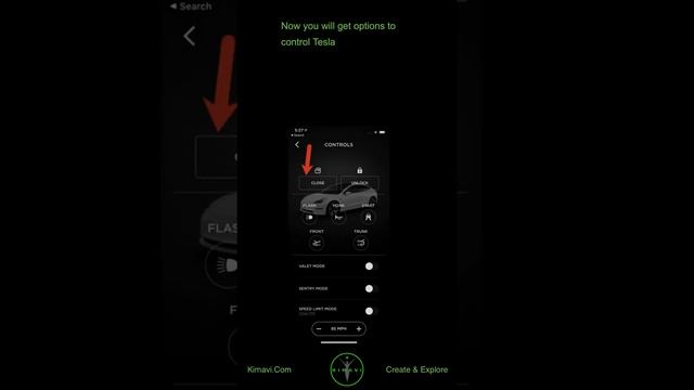 How to close Tesla Car Windows from your mobile! смотреть онлайн