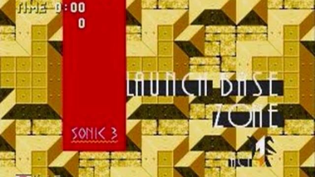 Sonic 3k PC "Launch Base act 1" Music "General MIDI" смотреть онлайн