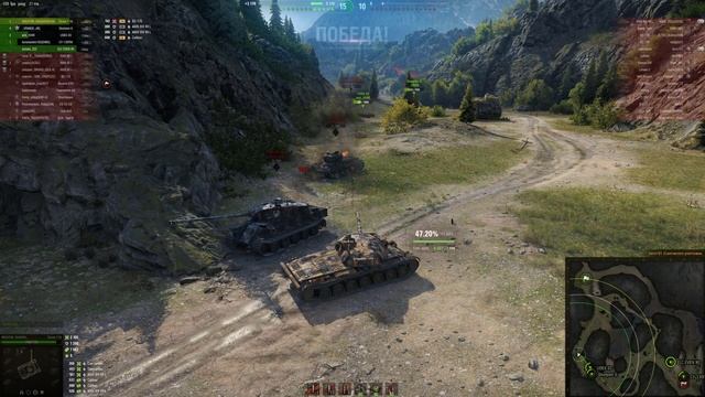 МИР ТАНКОВ! Победные Бои ★ Часть 172 ★ Два победных боя на "Skoda Т56" смотреть онлайн