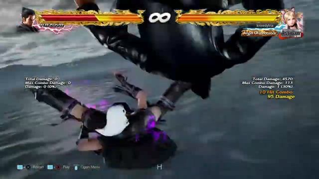Tekken 7 - Lucky Chloe 117 Damage Rage Art Combo смотреть онлайн