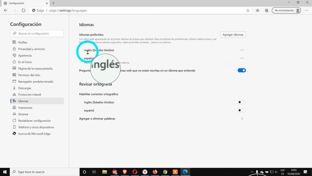 How to Change Language Settings in Microsoft Edge (English to Spanish) смотреть онлайн