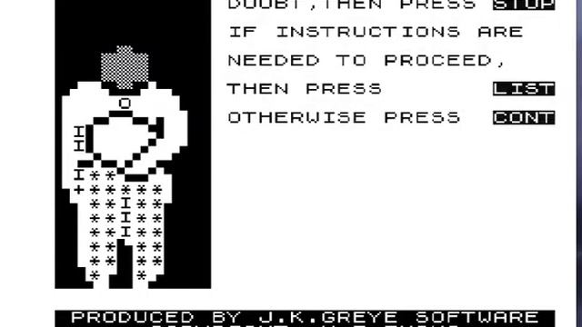 ZX81 3d Monster Maze смотреть онлайн