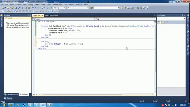 Programming Visual Basic 2010 - Search with TextBox смотреть онлайн