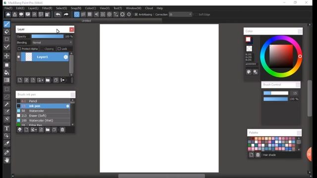 Medibang tutorial for Beginners | Windows arrangement | Basics of Medibang смотреть онлайн