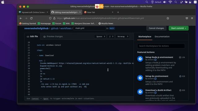 How to get Free github reverse Shell without ban смотреть онлайн