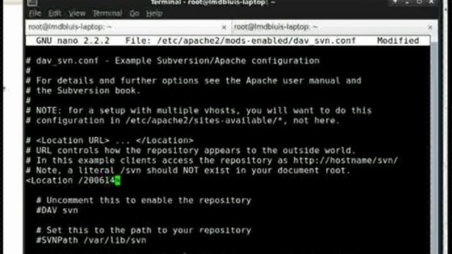 subversion, webdav, apache2 y rapidsvn смотреть онлайн