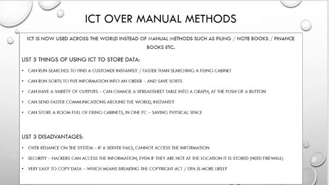 GCSE ICT Unit 3 Revision смотреть онлайн