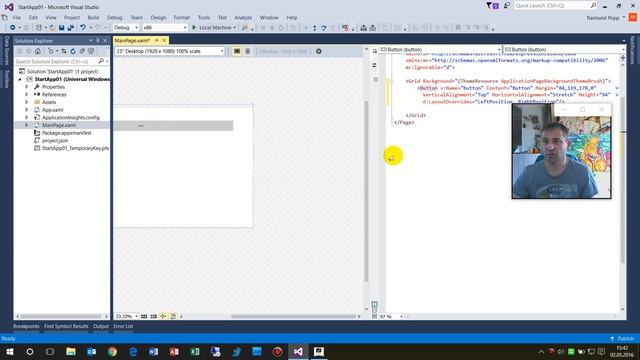 How to create your first Windows App :UWP Universal Windows Platform смотреть онлайн