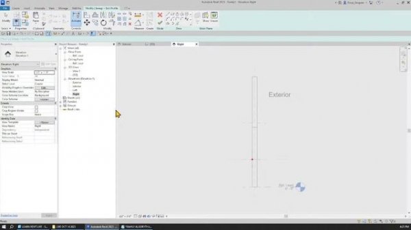 REVIT Triangular Parametric Window Family Tutorial