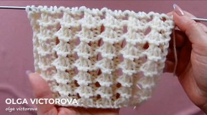 388  АЖУРНЫЙ УЗОР НА ОСНОВЕ ЯПОНСКИХ ДОРОЖЕК Вязание спицами Узоры