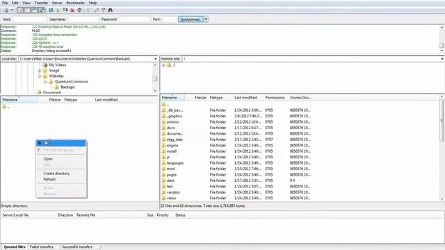 How to Backup Your FTP Files With FileZilla HD смотреть онлайн