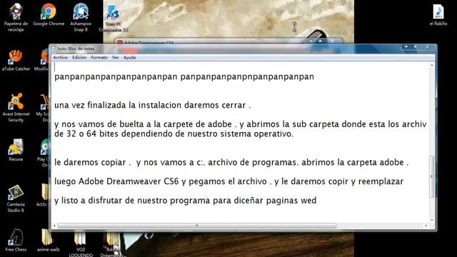 como descargar e instalar adobe dreanweaver cs6 смотреть онлайн