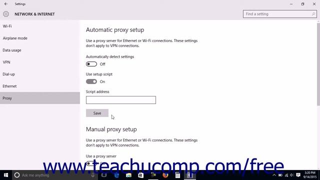 Windows 10 Tutorial Proxy Settings Microsoft Training смотреть онлайн
