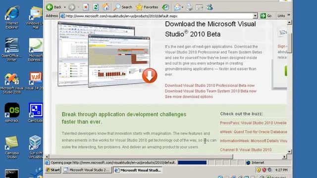 How to download Visual Studio 2010 Beta смотреть онлайн