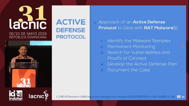Estrategias activas de defensa para mitigar los incidentes de malware RAT смотреть онлайн