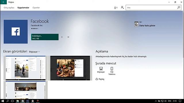 Facebook download Windows 10(2016)Store(facebook indir Windows10)New смотреть онлайн