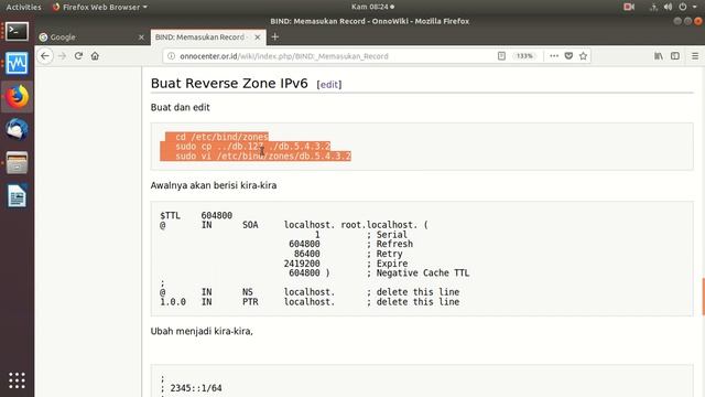 20190228 IPv6 DNS Instalasi BIND смотреть онлайн