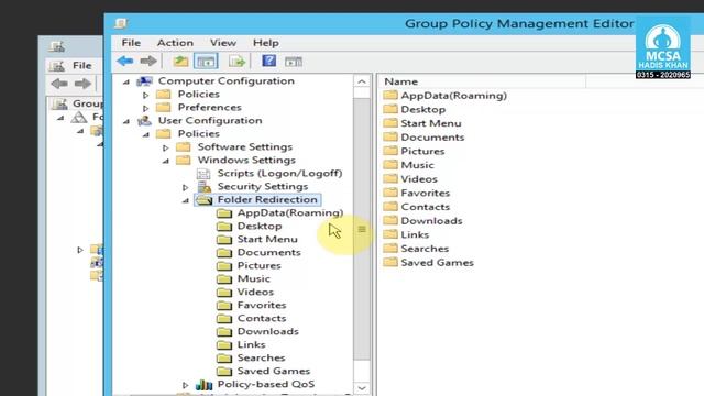 MCSA: Server 2012 in Urdu-Hindi Folder Redirection Part 16 смотреть онлайн