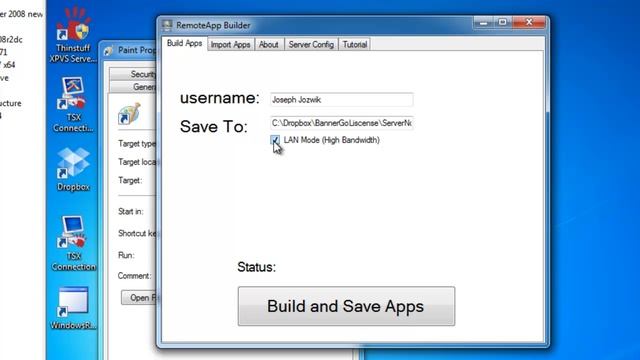 RemoteApp Builder TSX Deployment Tool смотреть онлайн