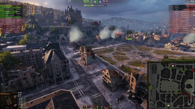 WORLD OF TANKS! ★ Caernarvon AX ★ смотреть онлайн