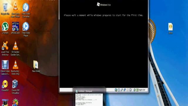 how to install windows vista X86[32bit]....[tutorial] смотреть онлайн
