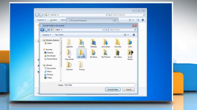 Windows® 7: Change Default Save Location смотреть онлайн