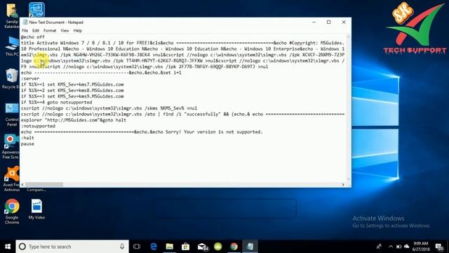 How to activate windows without any software and product key смотреть онлайн