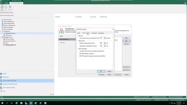 Veeam DataLabs - Application Groups смотреть онлайн