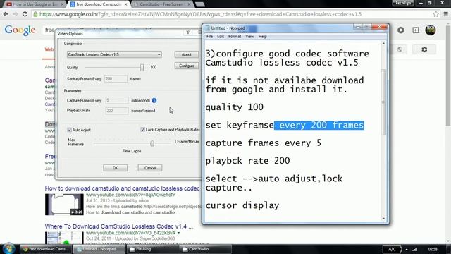 Freeware Screen Capture Software Cam studio Download,install and configure windows 7 смотреть онлайн