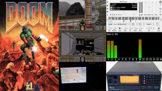 Roland SC-88 Doom (At Doom's Gate) MIDI смотреть онлайн