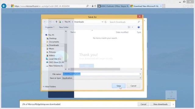 Download MS Edge using Windows 8.1 смотреть онлайн