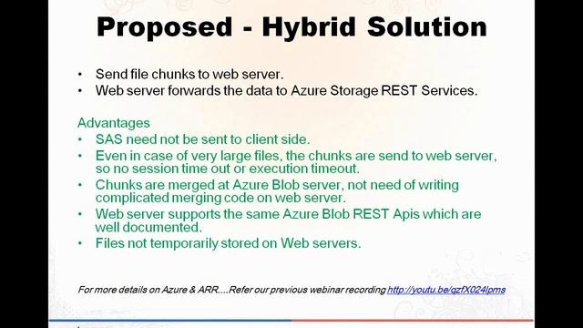 Using Azure Storage Rest APIs to upload very large files in GBs) смотреть онлайн