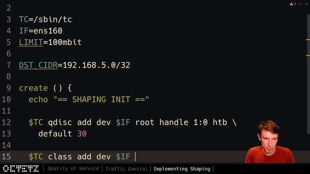 Shaping Linux Traffic with tc смотреть онлайн