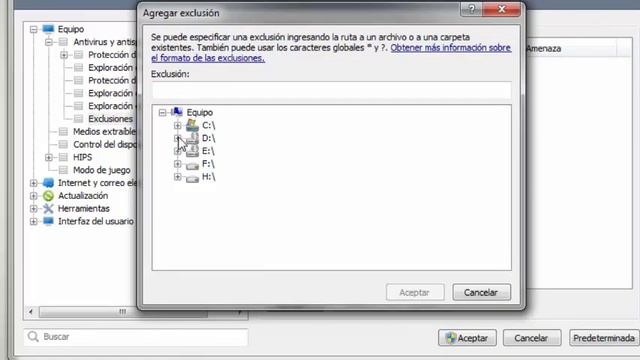 ¿Como Excluir Carpetas de Nod32 8? смотреть онлайн