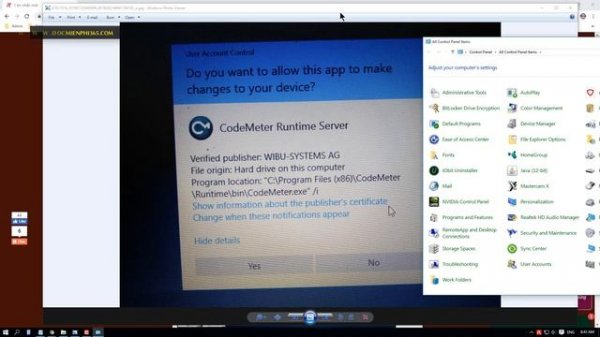 Tắt CodeMeter Runtime Trong Mastercam