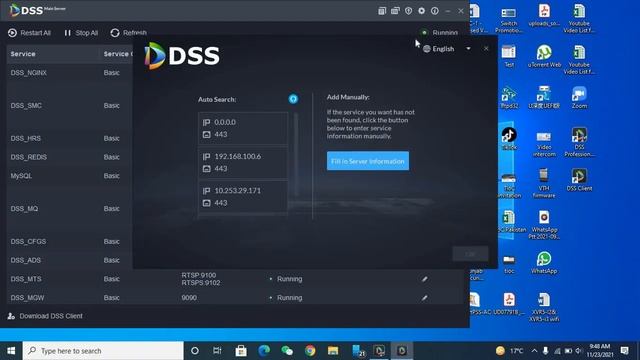 DSS PRO V8.0.4: DSS Client Installation