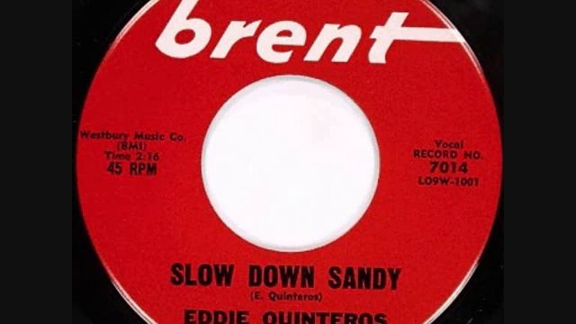 Slow down Sandy - Eddie Quinteros.wmv смотреть онлайн