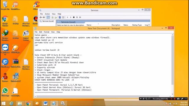 CARA MEMATIKAN WINDOWS UPDATE SAMA WINDOWS FIREWALL смотреть онлайн