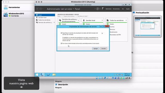 Administración de Windows Server 2012 r2 - El panel Administrador del Servidor смотреть онлайн