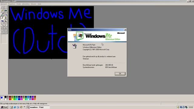 Windows ME (Dutch) in VMWare Workstation Pro! смотреть онлайн
