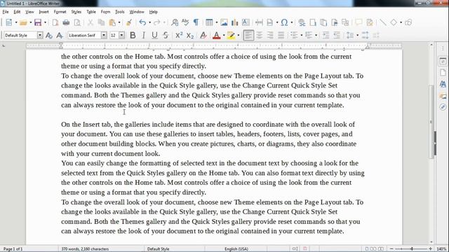 Libre Office Writer New Option Bengali Version смотреть онлайн