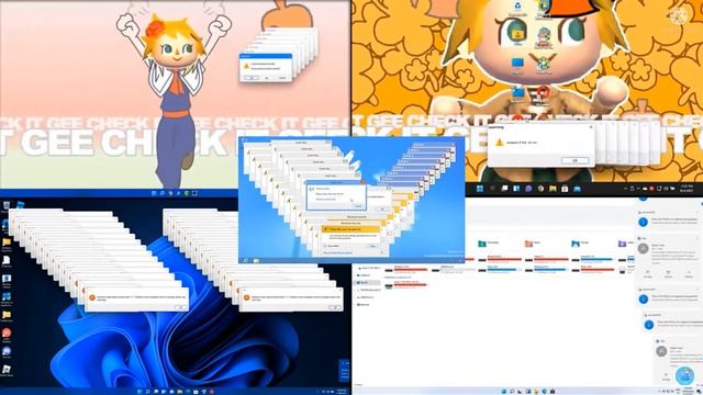 Windows 11 (4) Vs Windows 8.1 (1) Crazy Error Battle Full Version смотреть онлайн