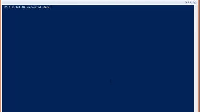 Get-ADUserCreated : PowerShell Script Function. смотреть онлайн