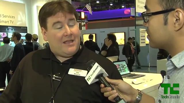 Toshiba Encore Running Windows 8.1 | CES 2014 смотреть онлайн