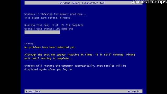 How to Cancel a Windows Memory Diagnostics (Windows 10/11 Tutorial) смотреть онлайн