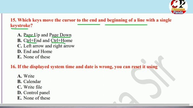 RI Exam Computer Questions| MS Windows|Class-3|Important MCQ|Microsoft windows|By Chinmaya Sir|Part смотреть онлайн