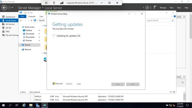 InPlace Upgrade Domain Controller DC Active Directory Domain Services ADDS Windows Server 2019 2022 смотреть онлайн