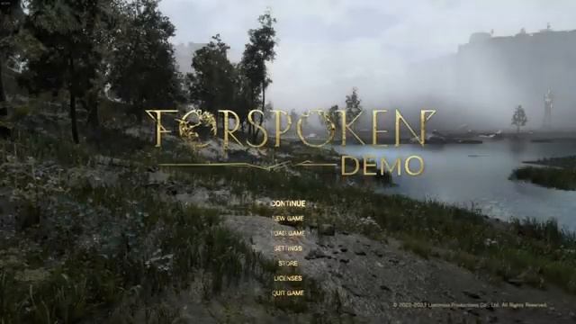 Forspoken PC Demo Directstorage Loading смотреть онлайн